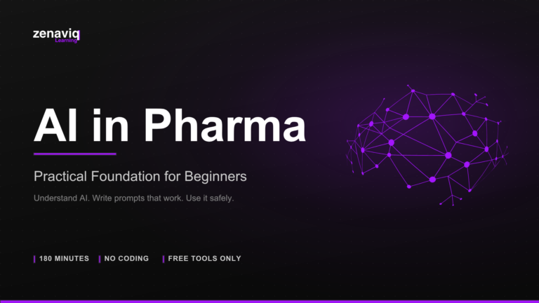 AI in Pharma: Practical Foundation for Beginners